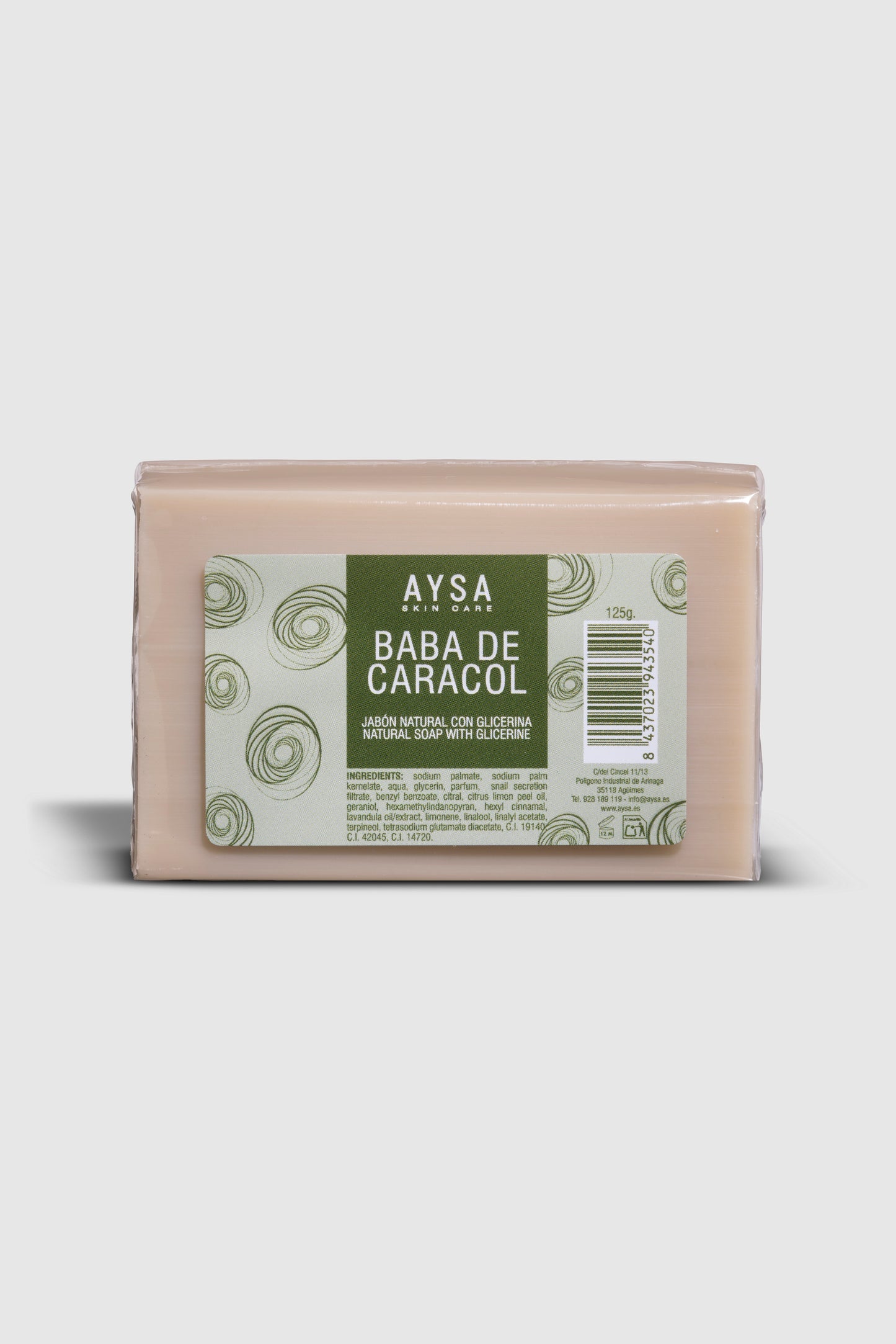 JABÓN NATURAL DE BABA DE CARACOL