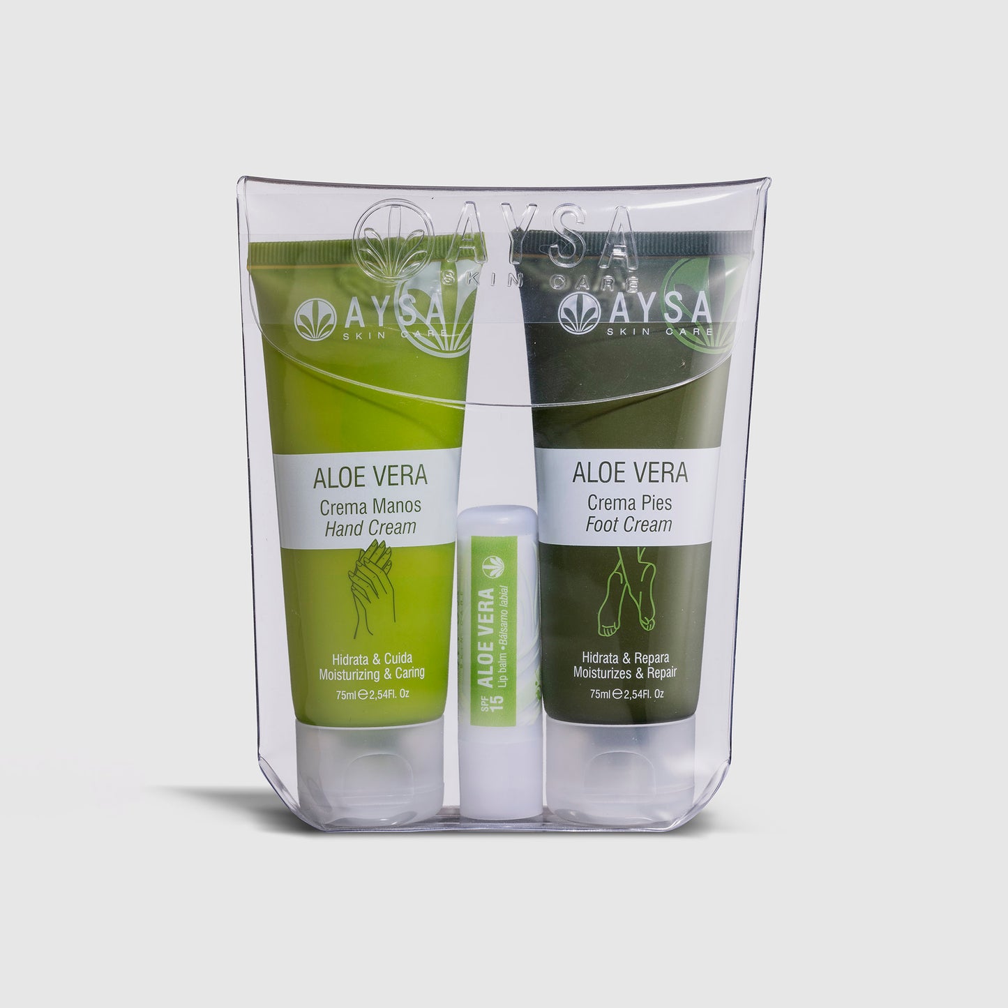 PACK MANOS, PIES Y LABIAL ALOE VERA
