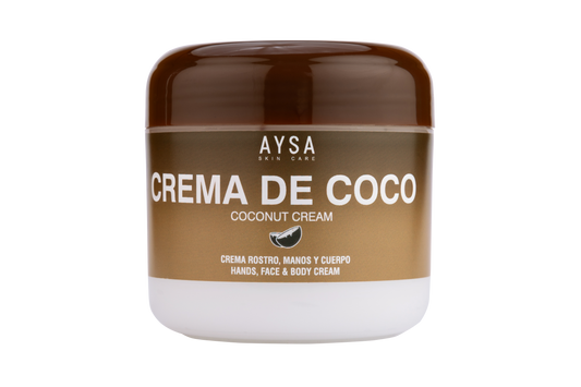 CREMA HIDRATANTE DE COCO MANOS, ROSTRO Y CUERPO
