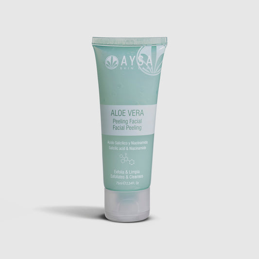 FACIAL PEELING WITH SALICYLIC ACID AND NIACINAMIDE.