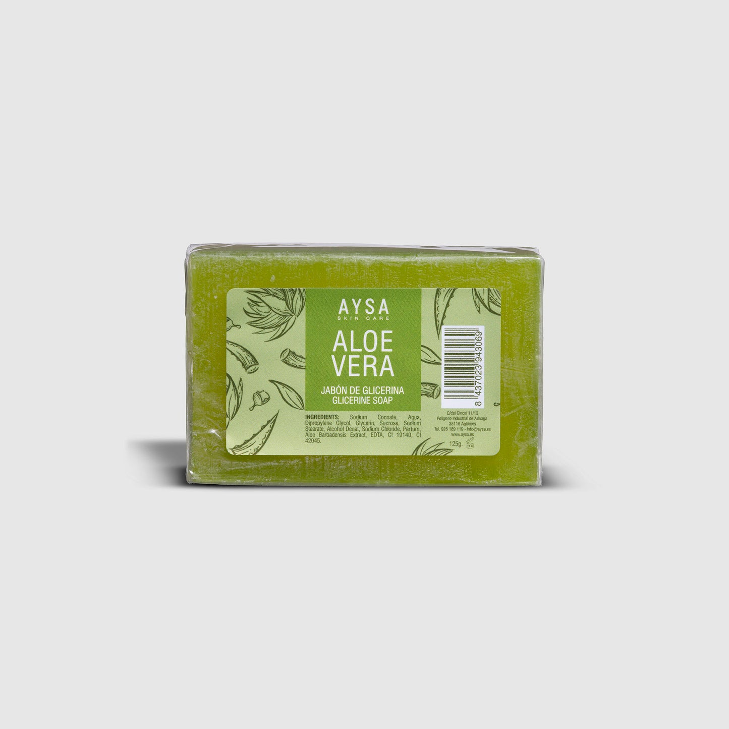 PACK JABÓN, CREMA Y LABIAL ALOE VERA