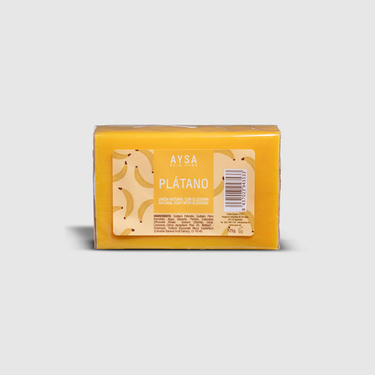 PACK JABÓN, CREMA Y LABIAL PLÁTANO