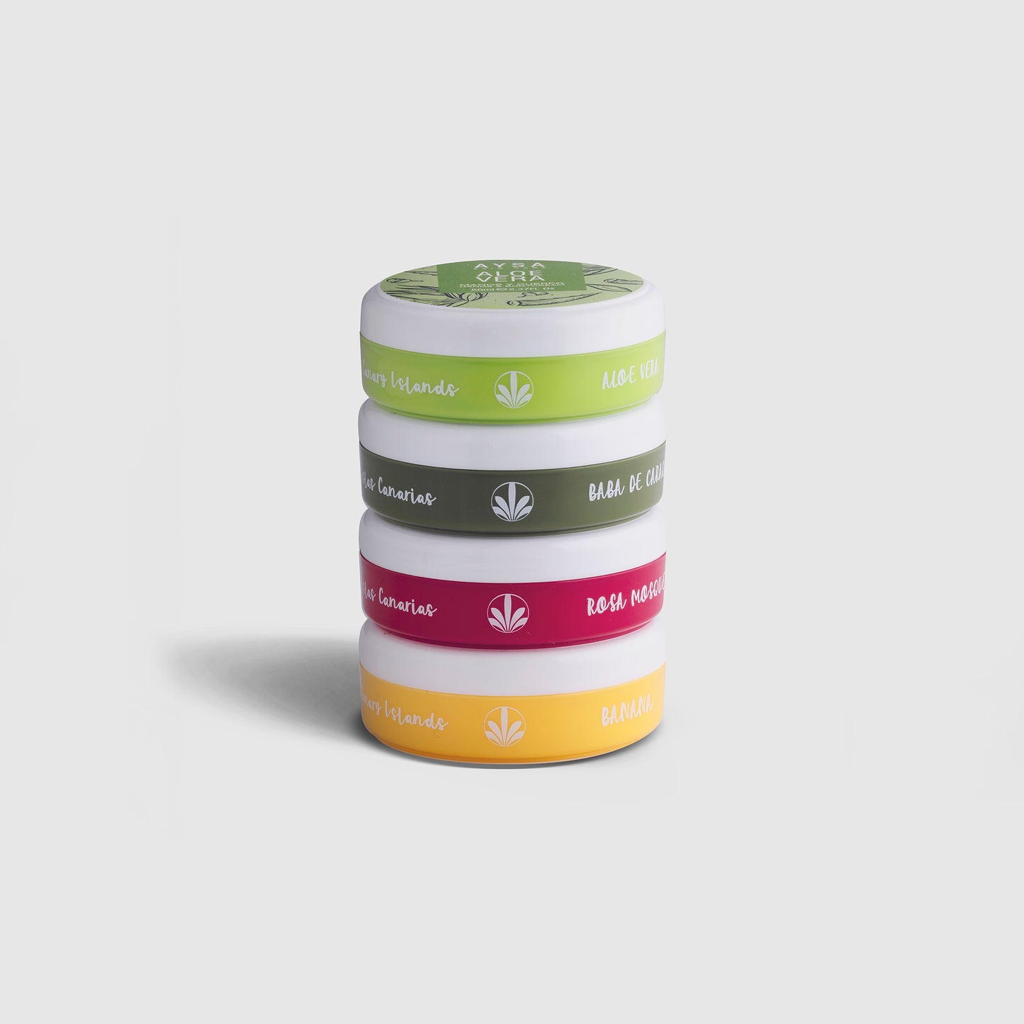 PACK CREMA ALOE VERA, ROSA MOSQUETA, PLÁTANO Y BABA DE CARACOL
