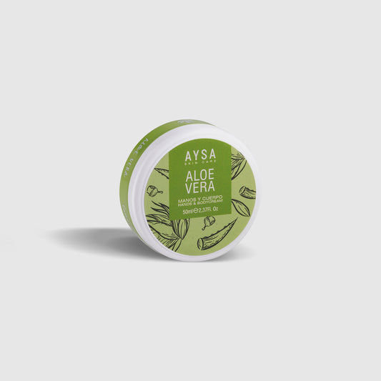 Aloe Vera Hand, Face and Body Cream Pot