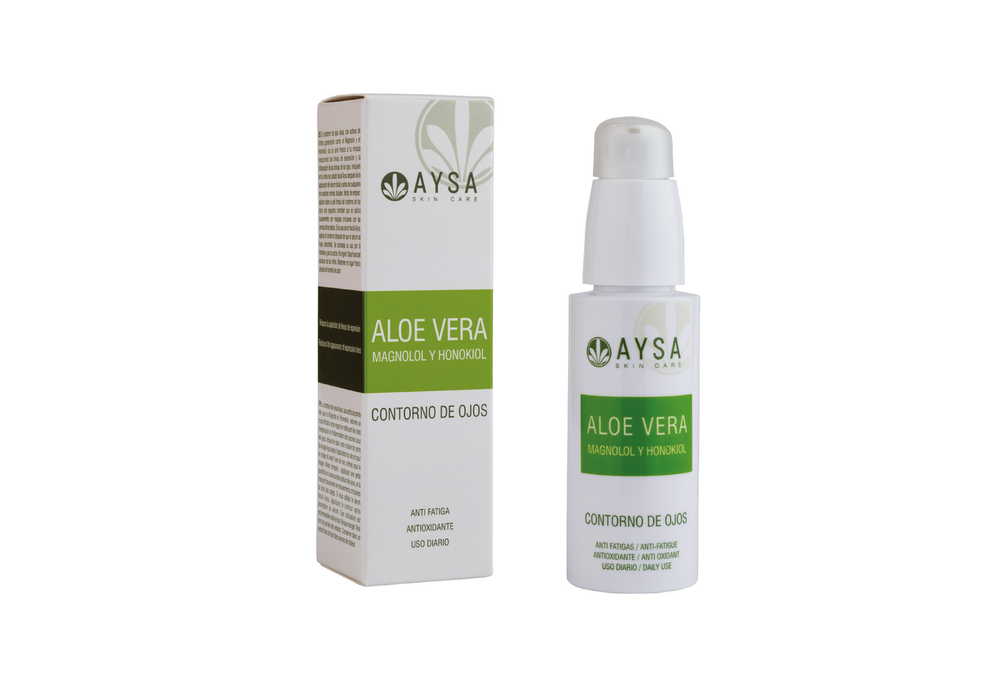 CONTORNO DE OJOS CON ALOE VERA MAGNOLOL Y HONOKIOL